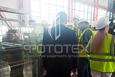 Экскурсия на производство для представителей «Национального оконного союза»